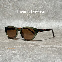 New Style Personalized Cat-Eye High-End Polarized Sunglasses for Women, No-Makeup Retro Sunglasses, Uv Protection, Can Be Fitted with Prescription Lenses