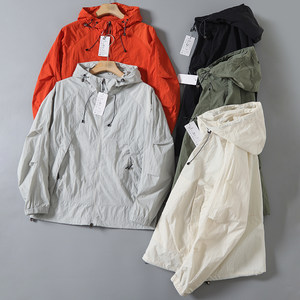 UPF50+UV prevention outdoor cooling, breathable sunscreen, men's summer light thin couple sunscreen, men's jacket
