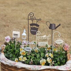 Japanese-Style Zakka Iron Mini Bucket Flower Pot Iron Flower Arrangement Iron Garden Succulent Ornament Balcony Landscaping