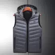 Áo vest sưởi ấm bằng điện nam mùa thu đông có thể điều chỉnh nhiệt độ và áo vest cotton sưởi ấm thông minh áo ghi lê dày ấm áp mùa thu đông