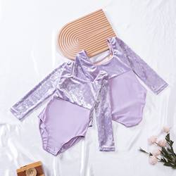 Children's Dance Clothing, New Autumn Style Long-Sleeved Dance Clothing, Professional Gymnastics Clothing, Ballet Practice Clothing, Dance Clothing
