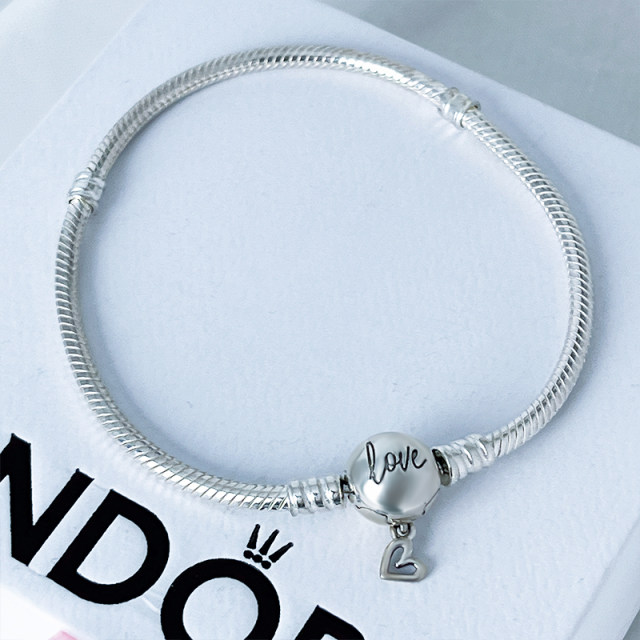 Pandora official website Valentine's Day Limited LOVE Love Snake Bone Chain Female 598698C00