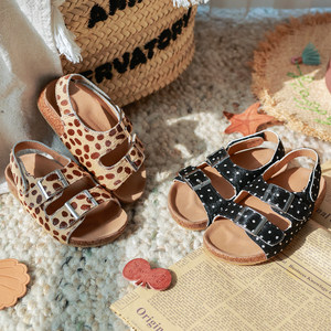 
Big-eared elephant girls' polka dot sandals 2026 summer new style Baoer non-slip outsole comfortable personalized fashion shoes