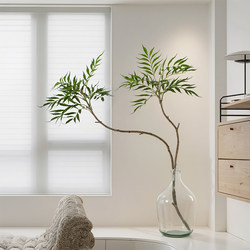 Top Ten Artificial Green Plant Branches for Decoration, Living Room, Shopping Mall, Landscaping, Floor-Standing Ornaments, Photography Props