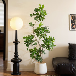 Duckbill Tree Artificial Flower Green Plant High-End Light Luxury Indoor Decoration Living Room Large Potted Floor-Standing Ornament Bionic Fake Tree