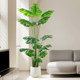 Nordic light luxury simulated monstera bamboo large indoor living room floor-standing home landscaping potted green plant decorative ornaments