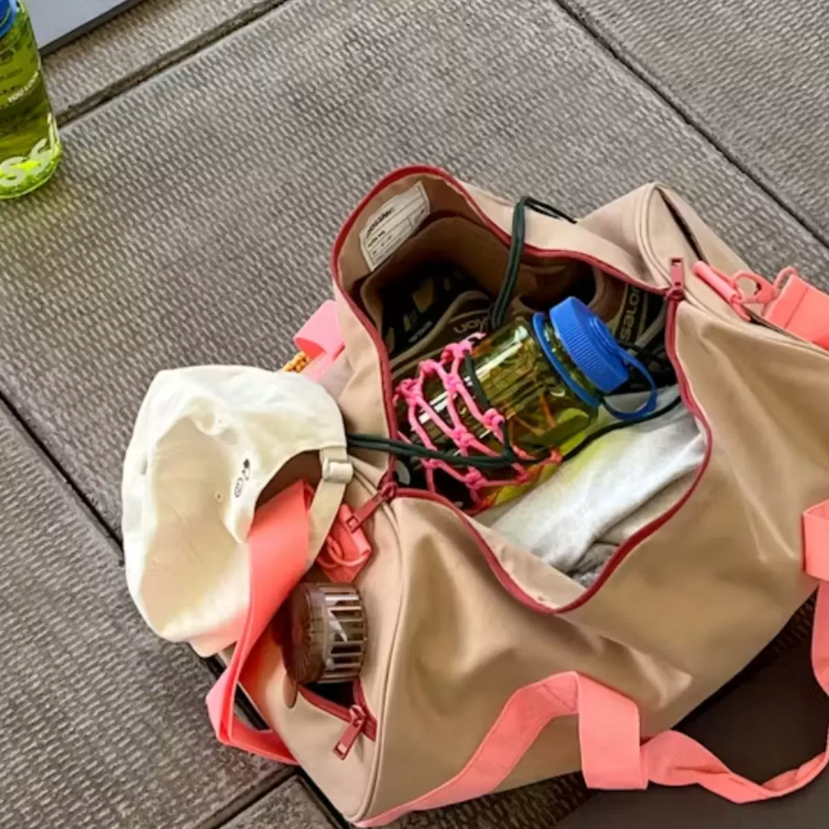 Duffel Bag Glossier Travel Bag Glossier Duffle Beauty Bag Desert