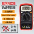 Máy đo điện trở cách điện kỹ thuật số Binjiang 500A megohmmeter điện tử nhỏ gọn tiện lợi 1000V500V250 Máy đo điện trở