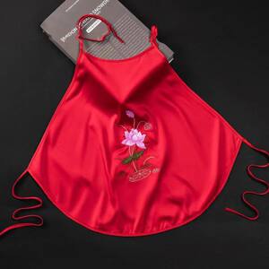 New summer women's bellyband sexy adult lingerie retro style printed Chinese style pajamas suspender vest fashionable bellyband
