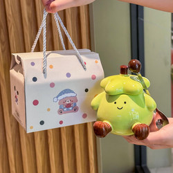 Give a Beautiful and Cute Eggplant Ceramic Mug as a Birthday Gift to Your Best Friend, a Meaningful Gift for Boys, Girls, and Children