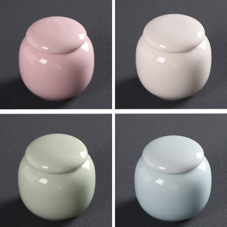 Elegant, simple, small pet urn, sealed and moisture-proof