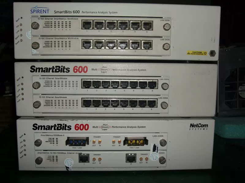 SPIRENT SMB600B Smartbits 600B網路分析儀LAN-3324A LAN-3325A-Taobao