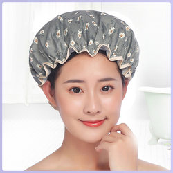 Women's Household Shower Cap, Waterproof Cap for Bathroom Bathing, Kitchen Anti-Oil Smoke Hood, Household Dust-Proof Cap for Chores