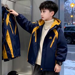 Children's Clothing Boys' Spring Jacket 2026 New Spring and Autumn Style Windbreaker Spring Season Big Boys' Stylish and Cool Fashion