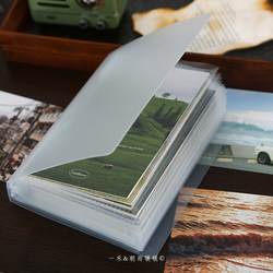Yihe ins Small Card Postcards Sticky Notes Planner Stickers Storage Book A6 Large Capacity Photo Album Insert Type