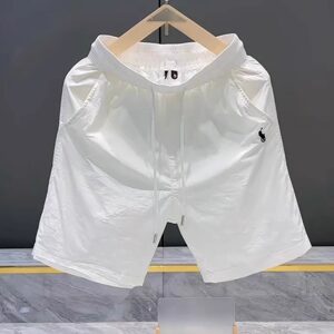 
2026 new summer men's casual shorts loose straight sports quick-drying beach pants American versatile five-quarter pants