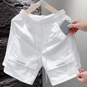 
Internet celebrity hot work shorts men's summer thin pants loose and handsome straight-leg casual sports centre pants men