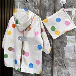 Full body waterproof lightweight poncho with bag and long poncho