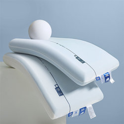 Five-Star Hotel Dual-Core Zero-Pressure Slow Rebound Memory Pillow Adult and Children Pillowcase Deep Sleep Neck Protection Pillow Core