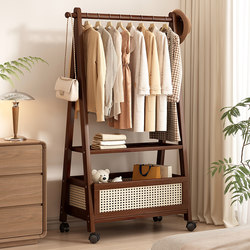 Clothes Rack Floor-Standing Bedroom 2025 New Model Household Clothes Drying Rack Bedside Clothes Storage Dirty Clothes Basket Multifunctional Clothes Hanger