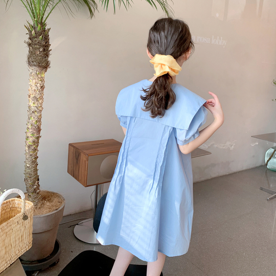 Korean Style Girls Summer Dress