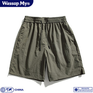 
Wassup My mountain style ice silk quick-drying shorts men's summer outdoor thin casual sports beach pants trend