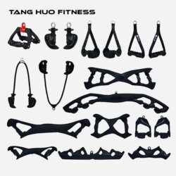 Professional High Pull-Down Grip Bar Gym Equipment Accessory for Back Exercises, Fly Bird Rowing Machine