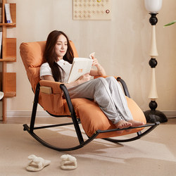 Rocking Chair Adult Recliner Balcony Home Leisure Chair Single Lazy Sofa Rocking Chair Recliner Adult Can Sleep