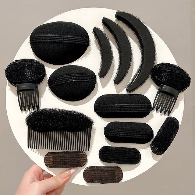 Fluffy hair artifact, high skull heightening, invisible hair pad, flat top hairpin, bangs, hair root clip, hairpin headgear