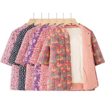 
Mom's autumn and winter new style velvet warm cotton vest