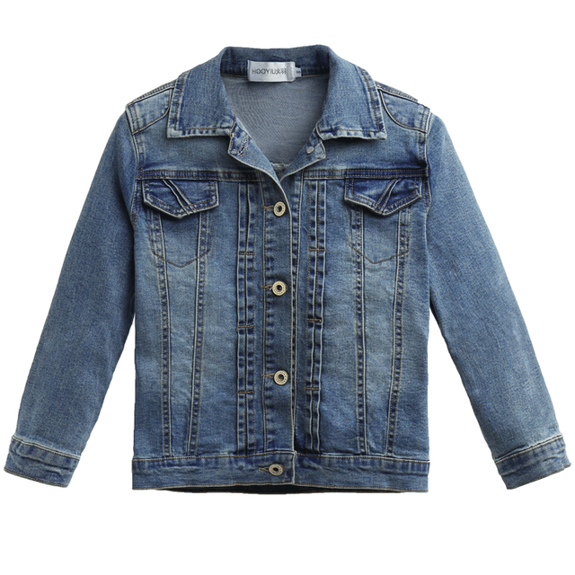 New Spring and Autumn Denim Jacket Women's Three-quarter Long Sleeve ...