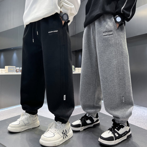 
Boys' pants 2026 spring and autumn new sports pants children's spring casual trousers boys' fashionable loose trendy sweatpants