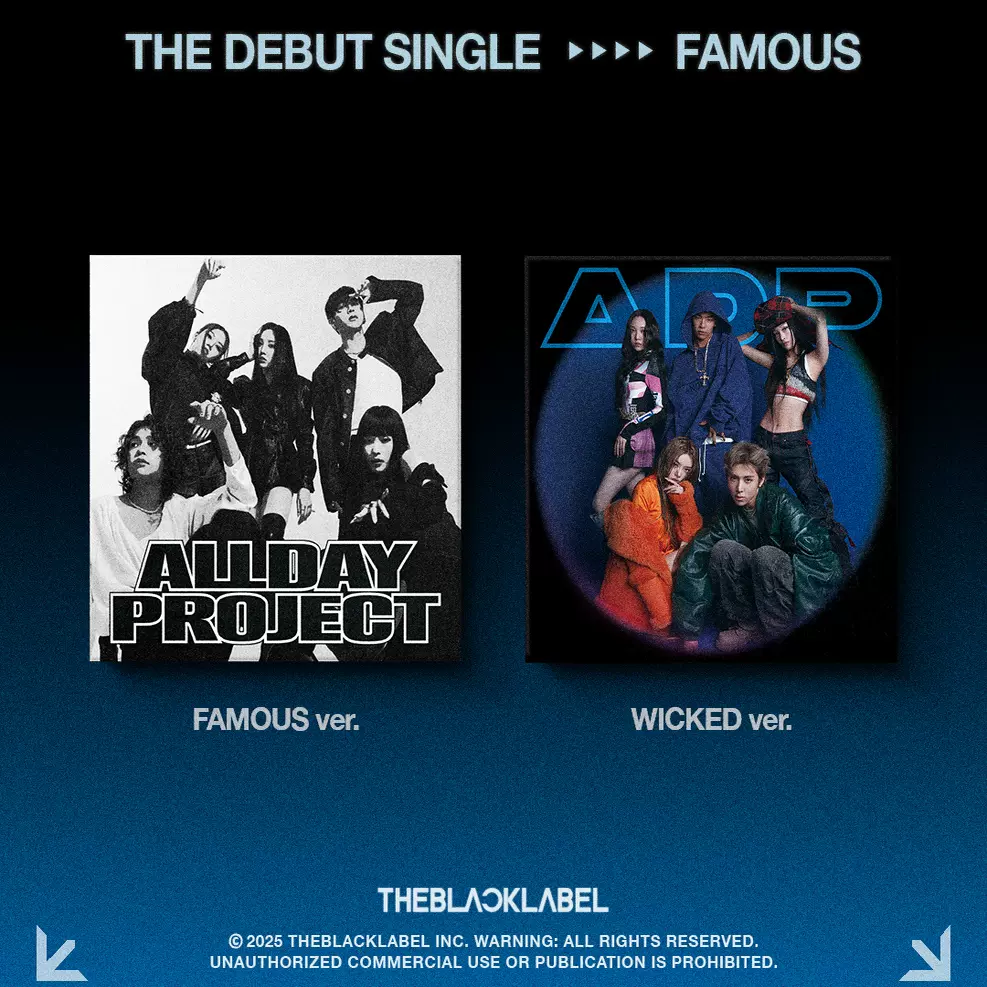 WICKED Version Album ALLDAY PROJECT FAMOUS Debut Single Album