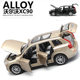 Six-door Volvo XC90 alloy car model sound and light pull-back children's car model simulation toy gift ornaments