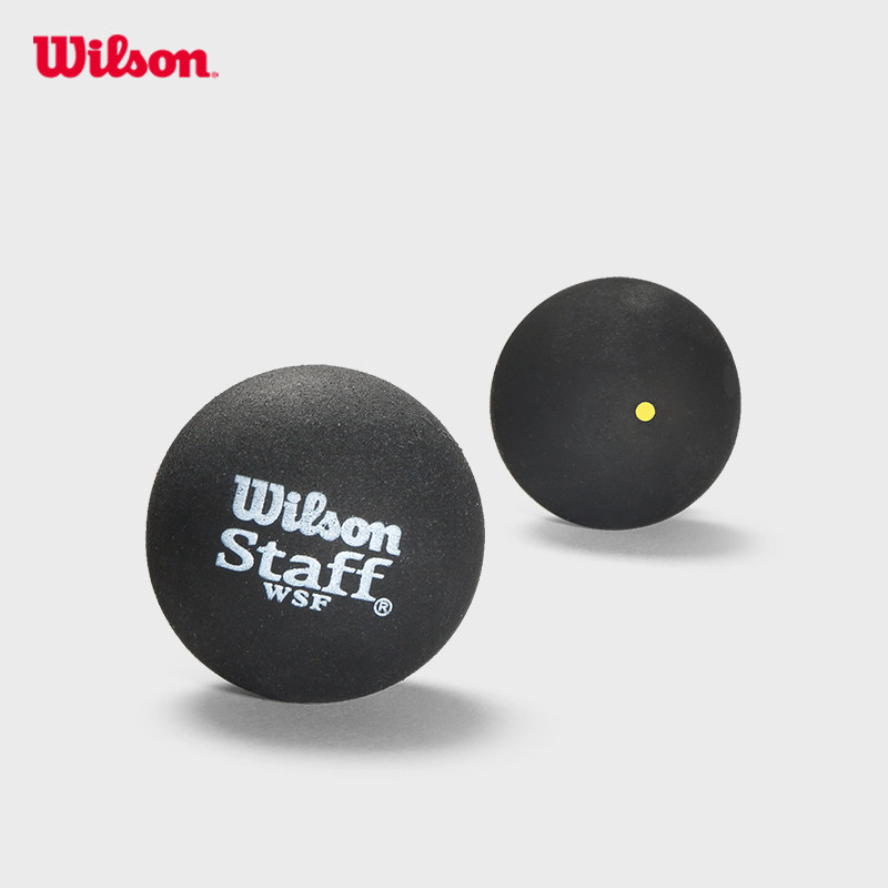 WILSON WILSON 공식 직원 스쿼시 공식 고무 전문 교육 대회 스쿼시 액세서리 여러 팩-