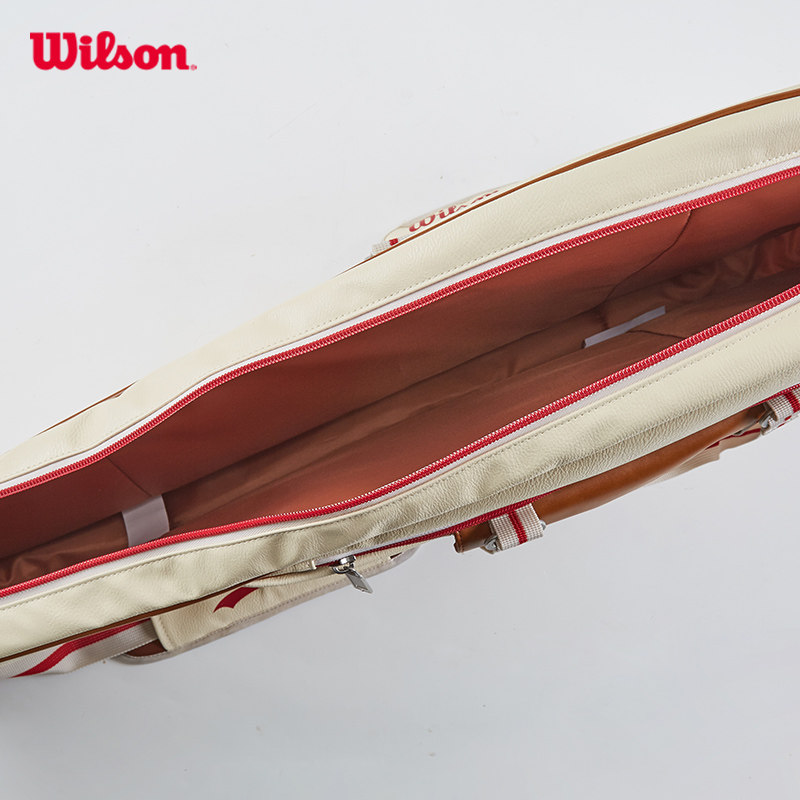 Wilson Retro Tennis Shoulder Bag Large Capacity