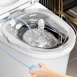 Japanese-Style Bidet for Women, a Magical Tool for Washing the Buttocks, Hemorrhoid Treatment for Men, Can Be Placed on the Toilet, Steaming Medicated Bath Basin for Pregnant Women