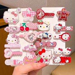 Cute Hair Clips for Little Girls, New Trendy Hair Accessories for Children, Baby Bangs Clips, Kids' Hair Ornaments