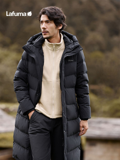 Lafuma メンズ ロングダウンジャケット - 防水、防風、フィルパワー850
