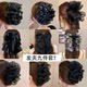 Black mesh bow scratching on the back of the head shark clip large-sized hair temperament hair clip 2025 new women
