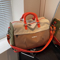 Large-Capacity Travel Bag, Women's Short-Distance Boarding Bag, Business Trip Handbag, Lightweight Luggage Bag, Men's Sports and Fitness Bag, Travel Bag