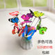 Simulation Plastic Butterfly Dragonfly Insert Pot Flower Potted Gardening Home Decoration Beautiful Green Plant Decoration Crafts
