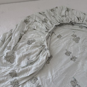 
Deal with losing money! Class A knitted cotton! Foreign trade fitted sheet, pure cotton, soft and waxy, skin-friendly mattress cover for sleeping naked