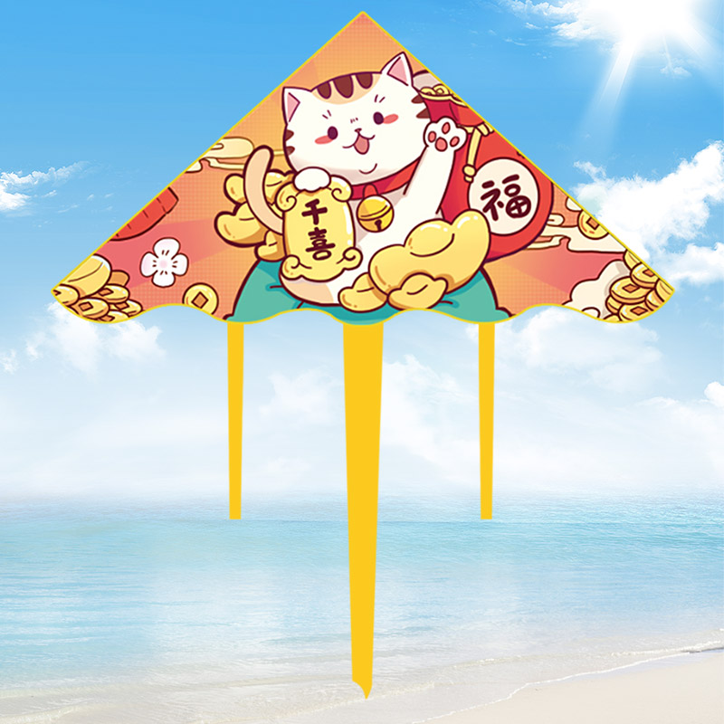WEIFANG CARTOON KITE 2022 ̿   ο ͳ   ڵ  2023 NATIONAL BREEZE EASY TO FLY-