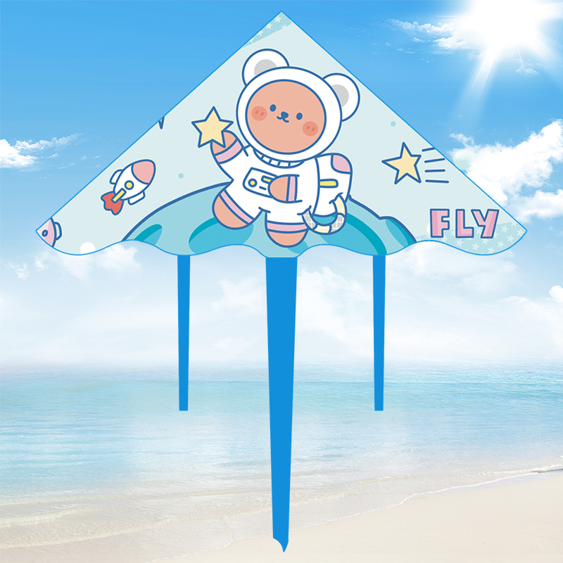 CARTOON BEAR WEIFANG KITE 2022 ̿   ο ͳ   ޴  2021 BREEZE EASY TO FLY-