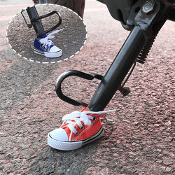 Bicycle Electric Vehicle Stand Foot Support Cover Motorcycle Foot Support Small Shoe Decoration Motorcycle Side Stand Pad Parking Stand