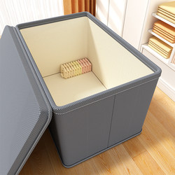 Clothes Storage Box for Home Wardrobe, Foldable Fabric Box for Organizing Clothes and Quilts, Large Capacity Storage Solution