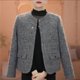 French style high-end temperament small fragrance jacket for women spring new slim fashion versatile short coat middle-aged tops