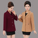 
Spring and Autumn Jacket 2022 Middle-aged Women's Suit Middle-aged and Elderly Mother Wearing 50 Years Old Slim Small Suit Short Top