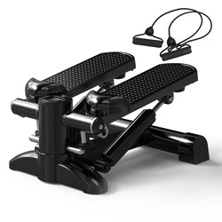 Leike Hydraulic Stepper, Small and Silent for Home Use, Unisex, Mini Fitness Equipment for Climbing (with Pull Rope)